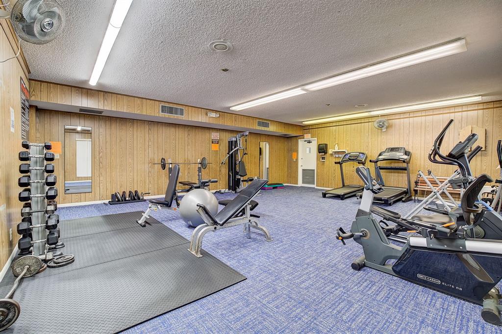 7940 Northwest 50th Street, Unit 203 Lauderhill, FL 33351 - Photo 29 of 36 a view of a room with gym equipment