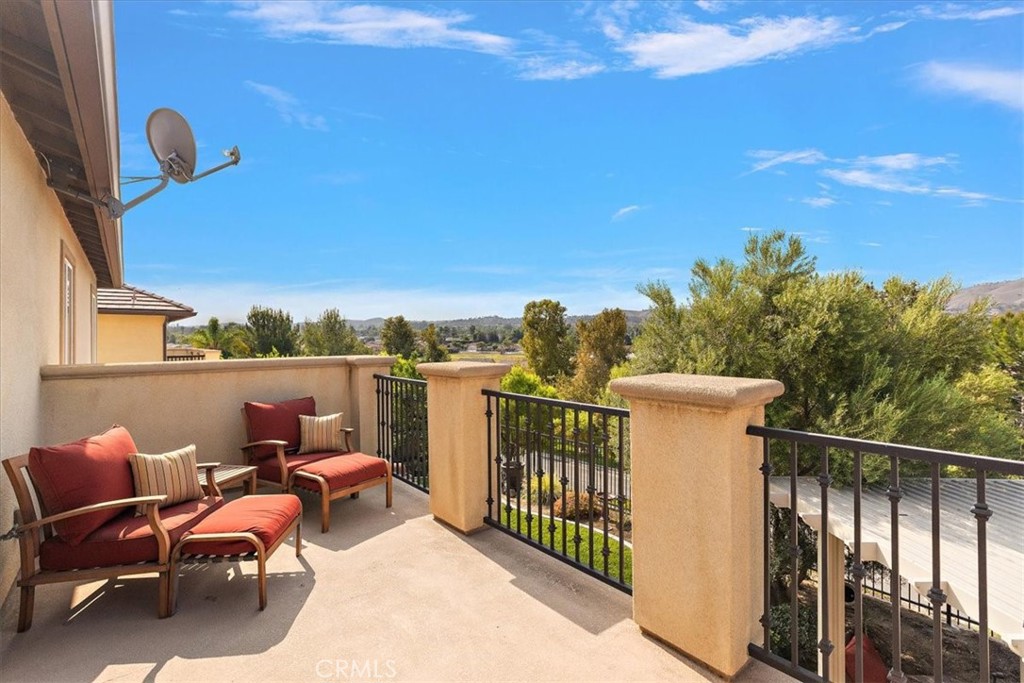 3152 Vista Terrace Riverside, CA 92503 - Photo 30 of 55 a view of roof deck with furniture
