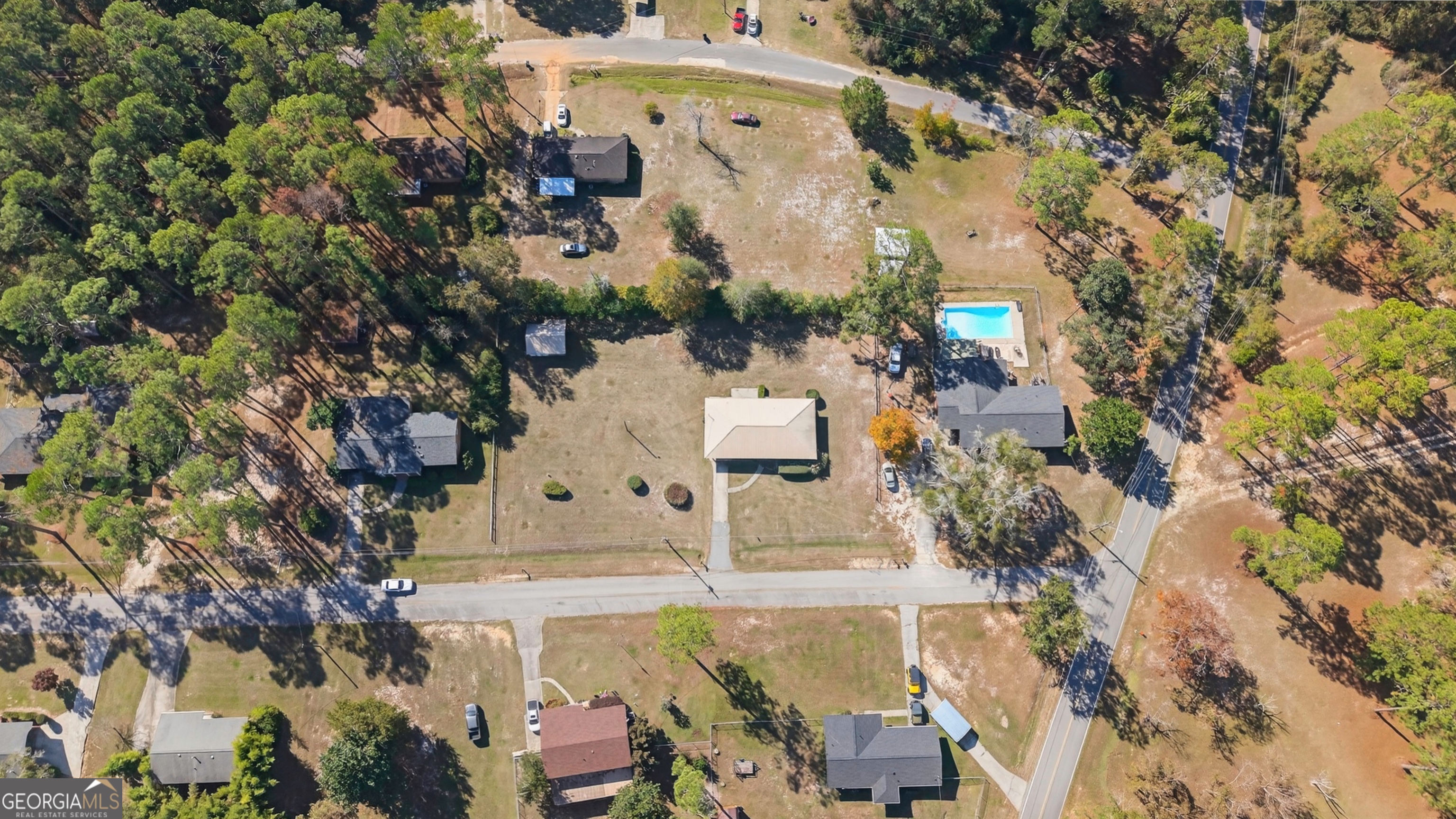 104 Azalea Lane Reidsville, GA 30453 - Photo 3 of 50 an aerial view of residential houses with outdoor space