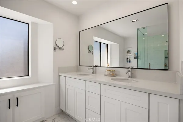 a bathroom with a shower and toilet