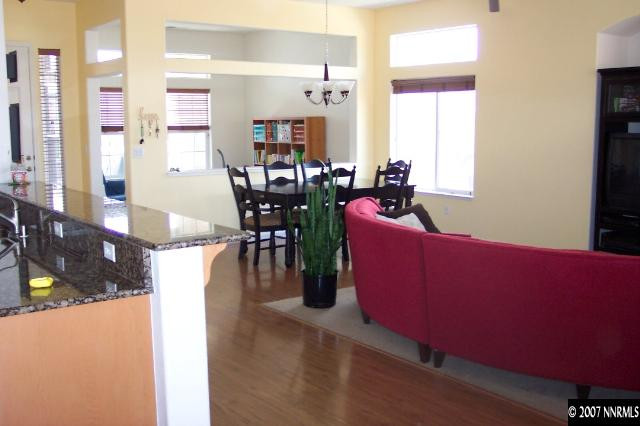 1605 Arboleda Drive Reno, NV 89521 - Photo 3 of 9 a view of a dining room with furniture window and outside view