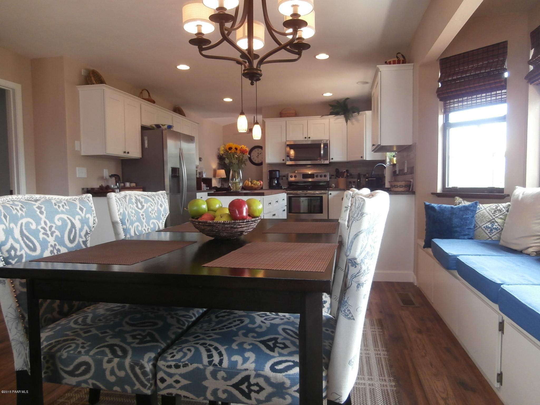 1183 Deerfield Road Prescott, AZ 86303 - Photo 9 of 15 Spacious Dining w/ Window Seat and Views