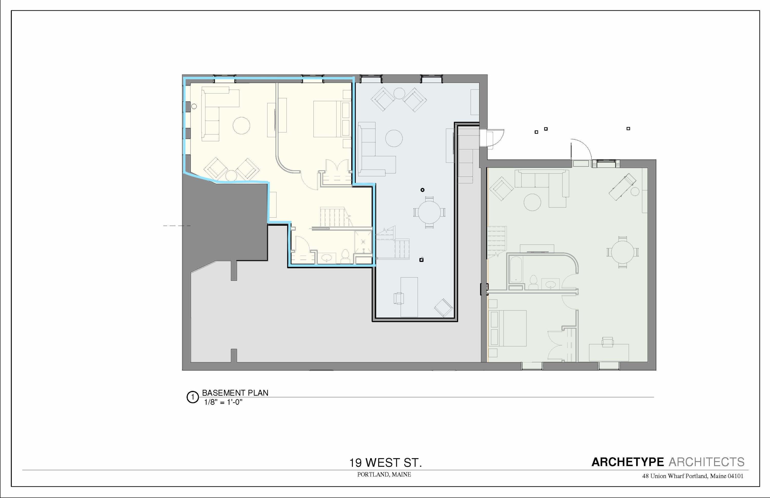 53 Carleton Street, Unit A Portland, ME 04102 - Photo 54 of 57 Unit 1 Floor Plans_Page_1
