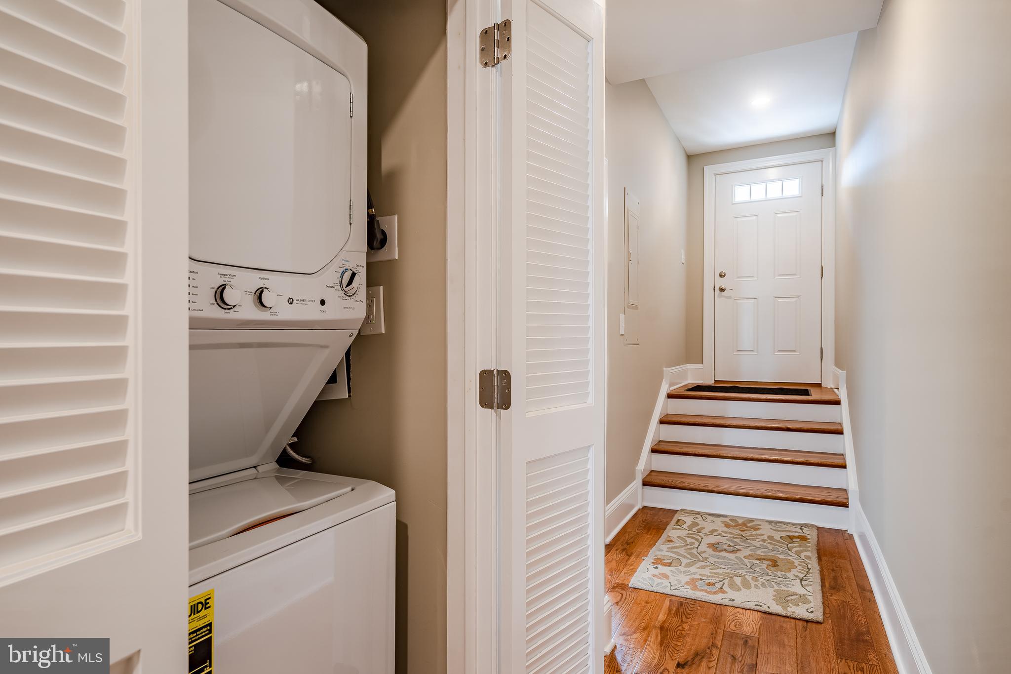 226 Bridge Street, Unit 2 Phoenixville, PA 19460 - Photo 23 of 25 a view of a hallway with washer and dryer