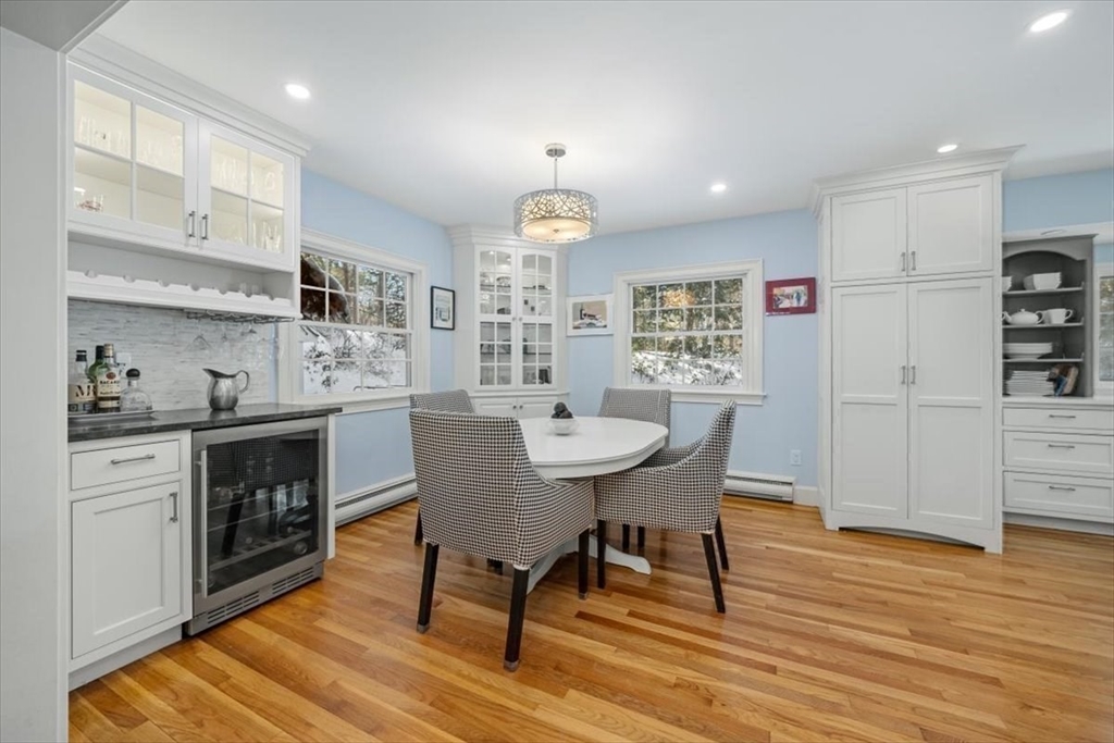 5 Old County Road Hingham, MA 02043 - Photo 11 of 42 a view of a dining room with furniture window and wooden floor