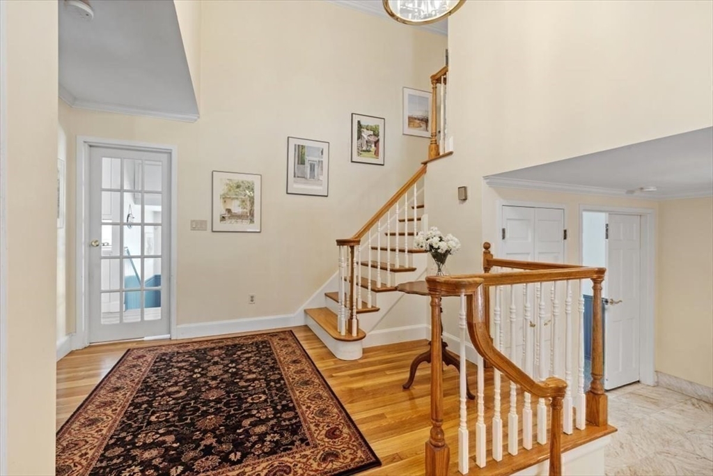 5 Old County Road Hingham, MA 02043 - Photo 22 of 42 a view of entryway and hall with wooden floor