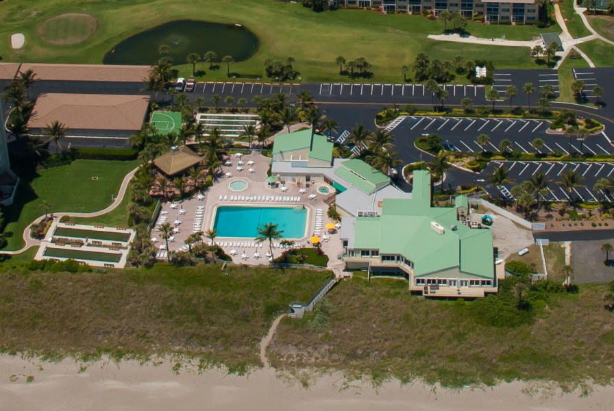 1002 Windward Drive Fort Pierce, FL 34949 - Photo 49 of 122 an aerial view of a house with garden space ocean view