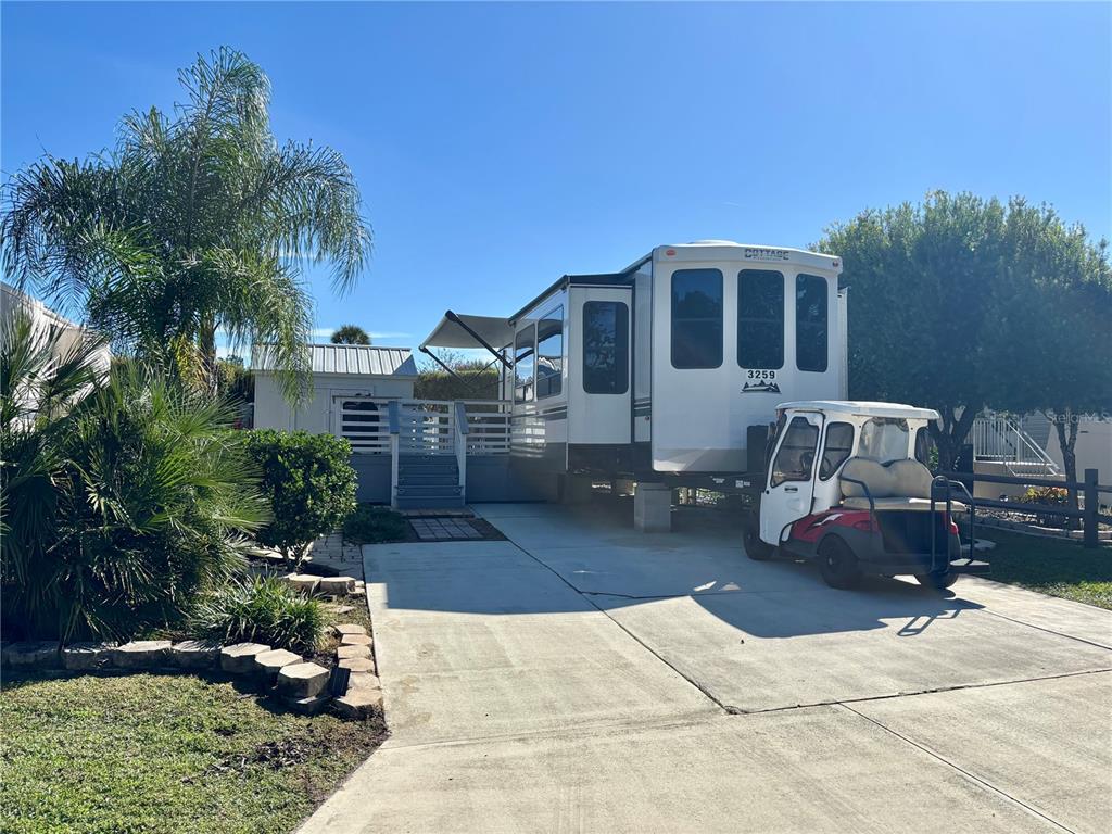 a view of a house with entertaining space