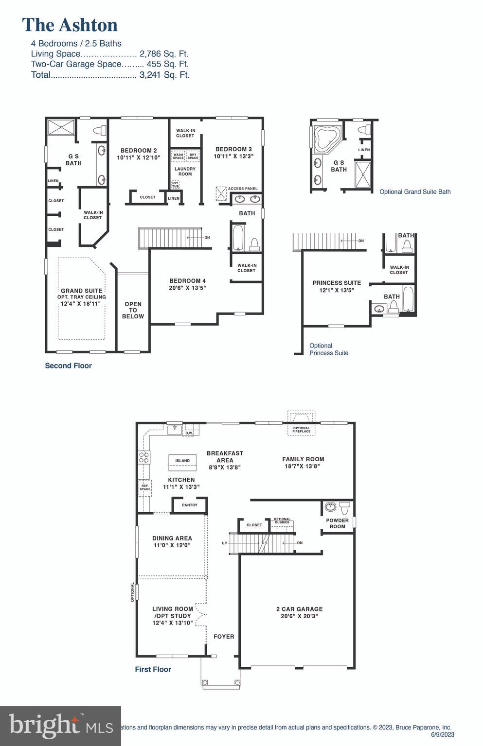 1135 Gibbsboro Road Voorhees, NJ 08043 - Photo 51 of 51 Ashton Floorplan