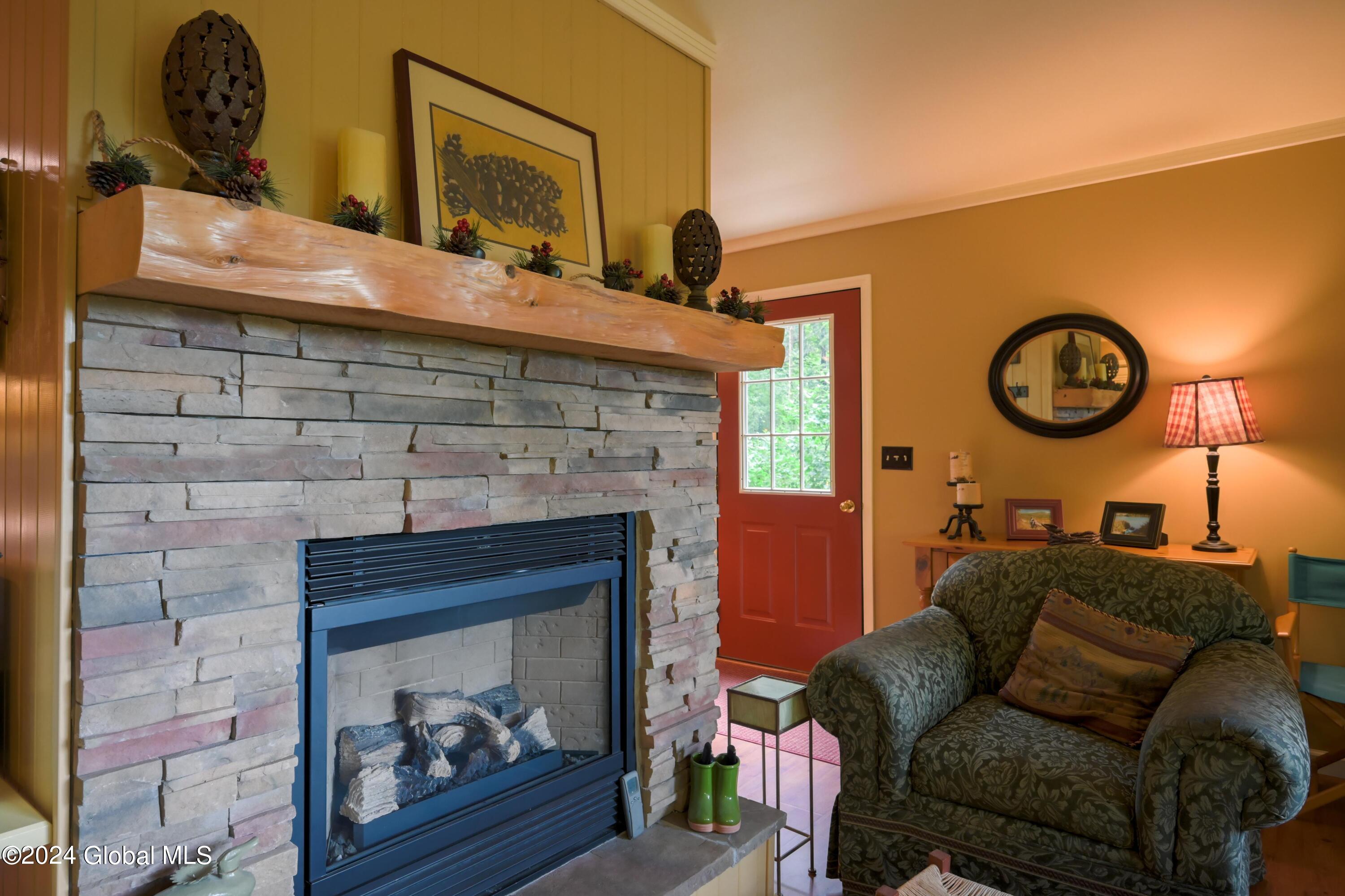 24 Overbrook Road Hague, NY 12836 - Photo 17 of 35 livingroom w/gas fp
