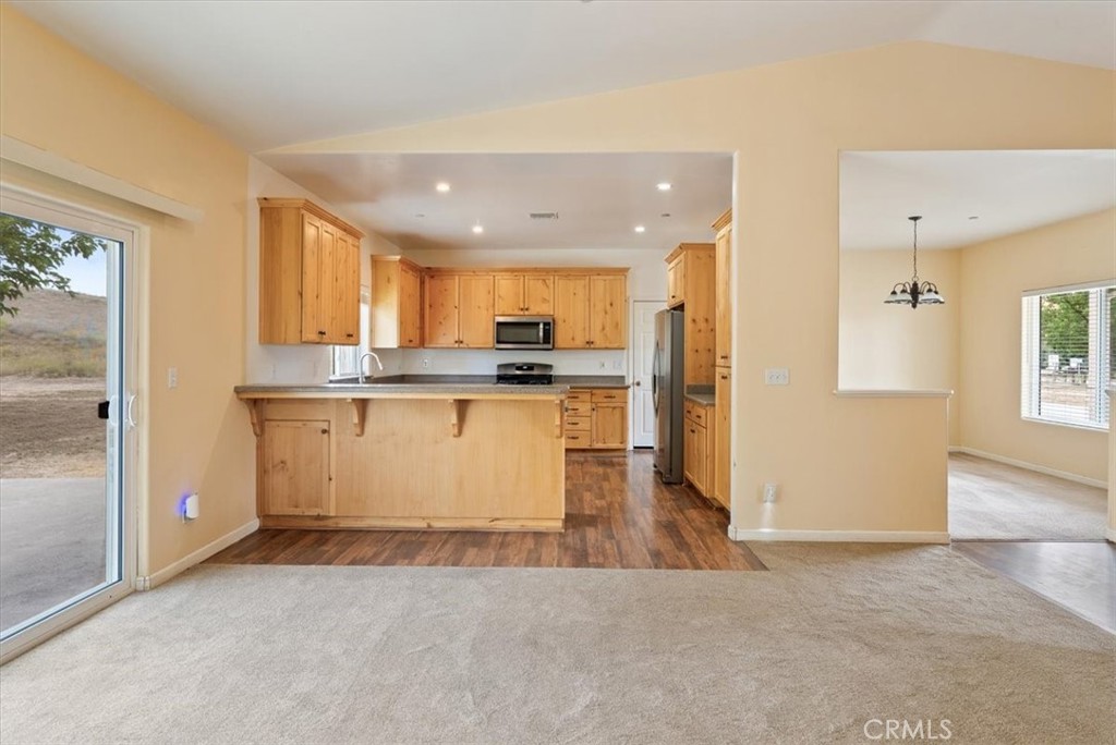 76846 Ranchita Canyon Road San Miguel, CA 93451 - Photo 12 of 51 a view of kitchen with wooden floor