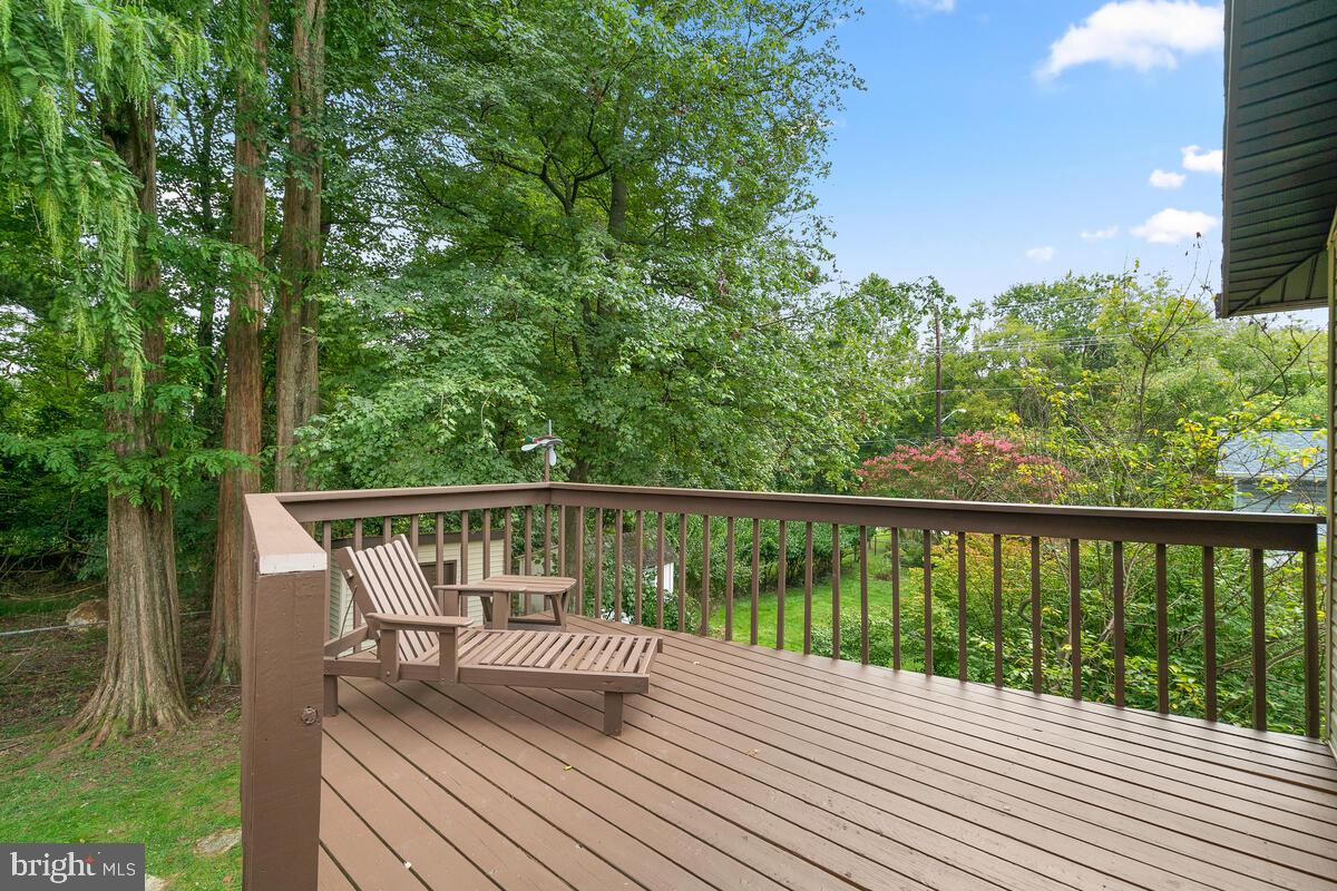 903 Leverton Road Rockville, MD 20852 - Photo 44 of 56 Private Deck off of Primary Bedroom