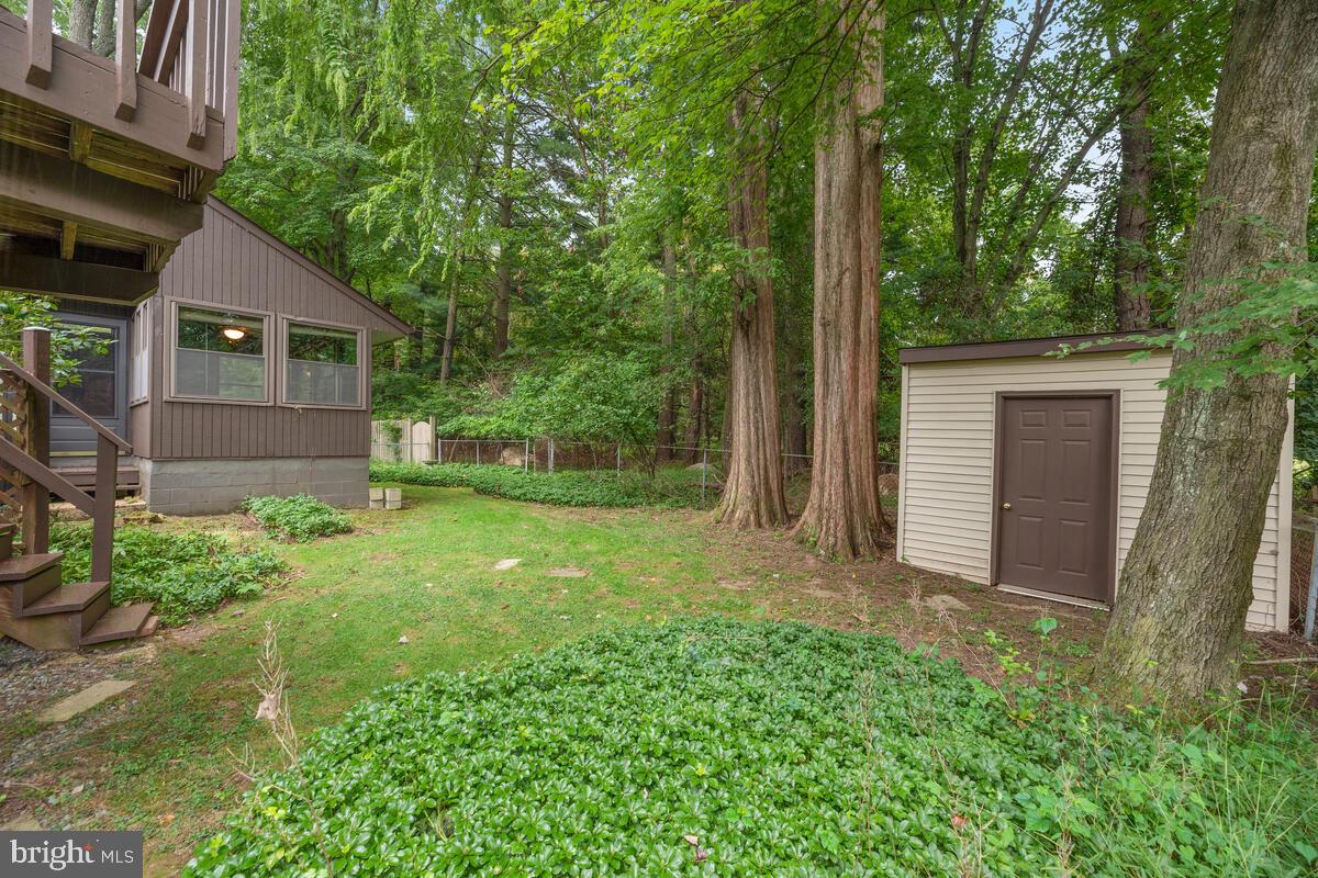 903 Leverton Road Rockville, MD 20852 - Photo 49 of 56 Rear Yard with Shed