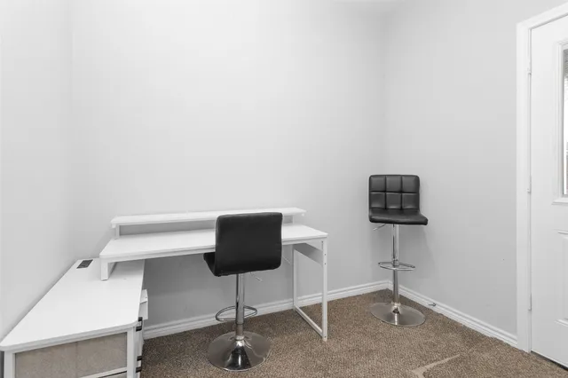 a view of room with a workspace