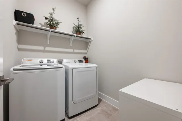 a swimming pool with outdoor seating and yard