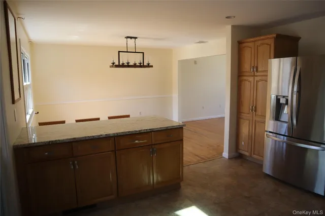 a view of a room with rack on the wall