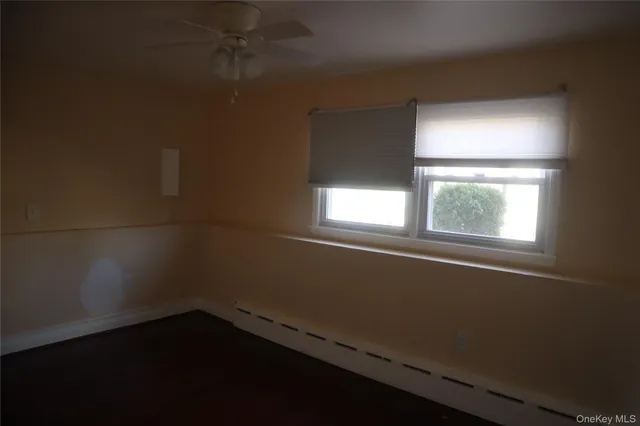 a view of a garage room