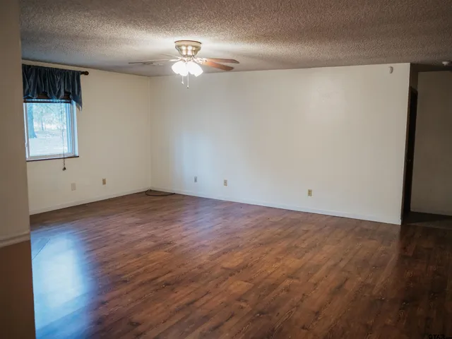 wooden floor in an empty room