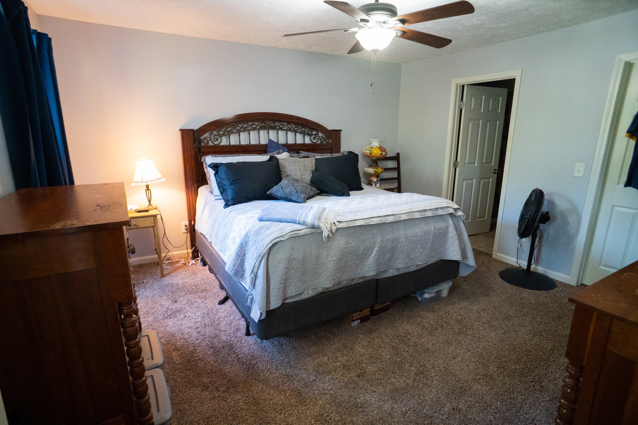 4205 Turnberry Road Lebanon, TN 37090 - Photo 14 of 37 a bedroom with a bed and a mirror