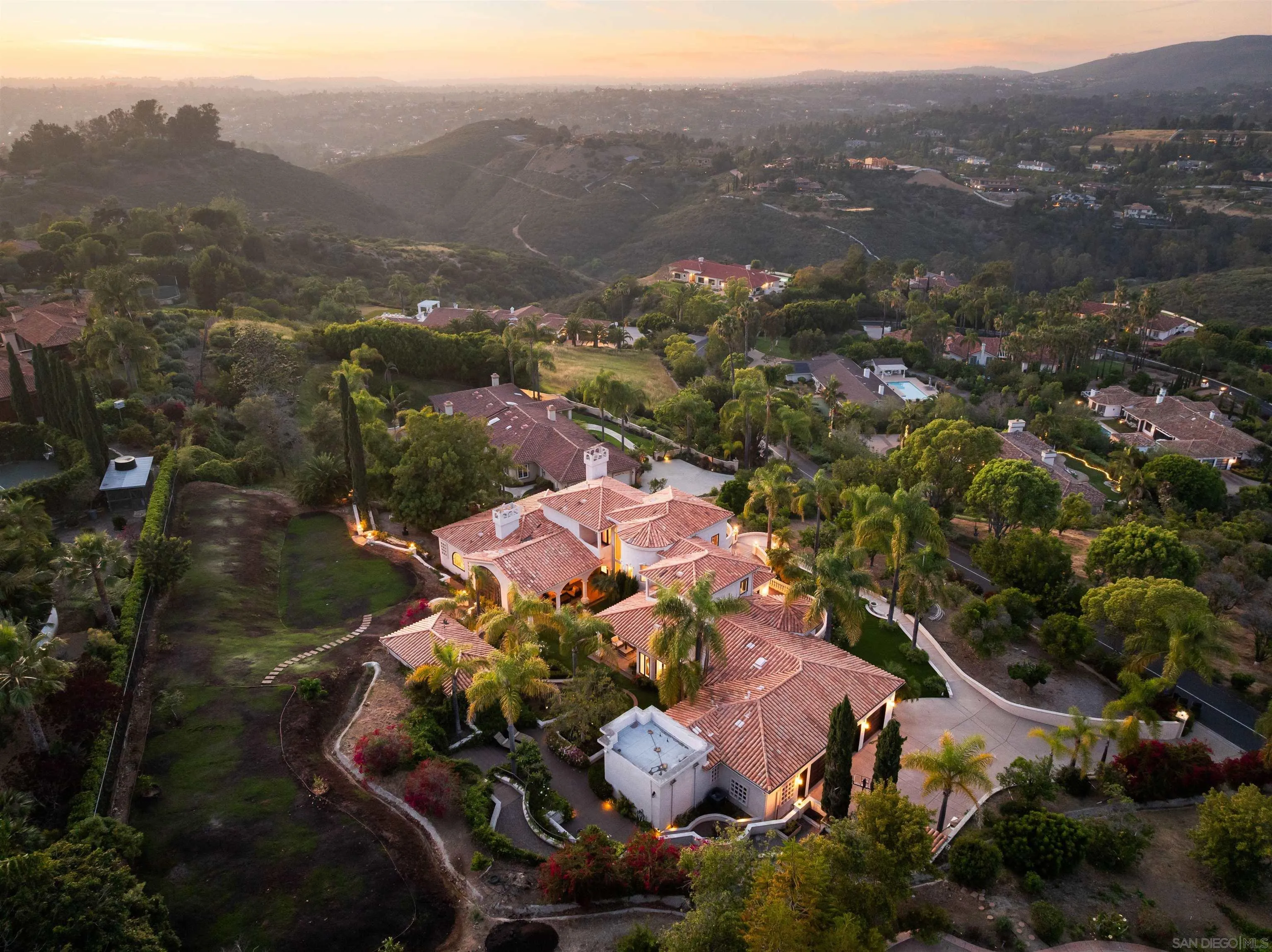 18136 Via Ascenso Rancho Santa Fe, CA 92067 - Photo 1 of 41 an aerial view of residential houses with outdoor space