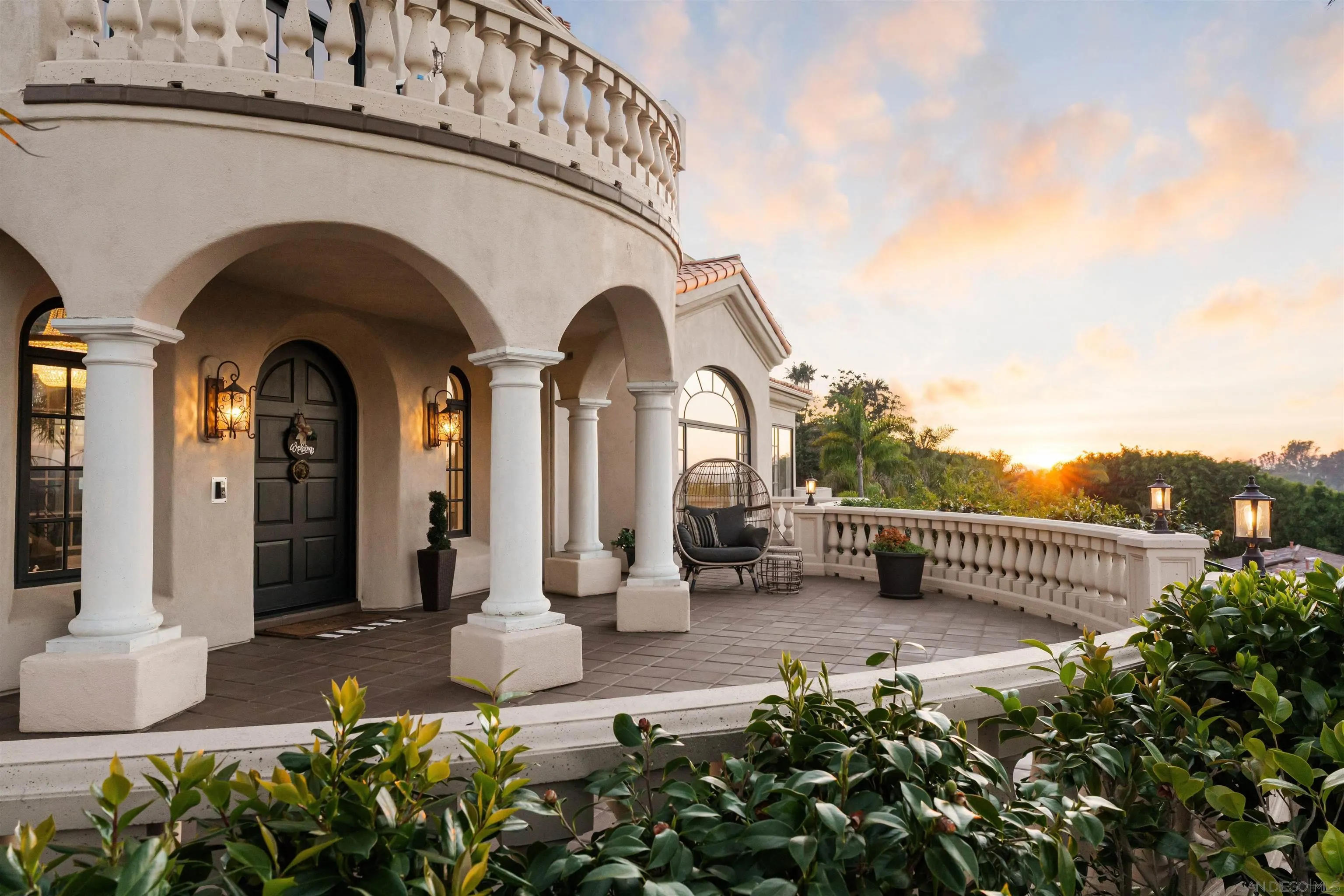 18136 Via Ascenso Rancho Santa Fe, CA 92067 - Photo 33 of 41 a view of a house with a garden