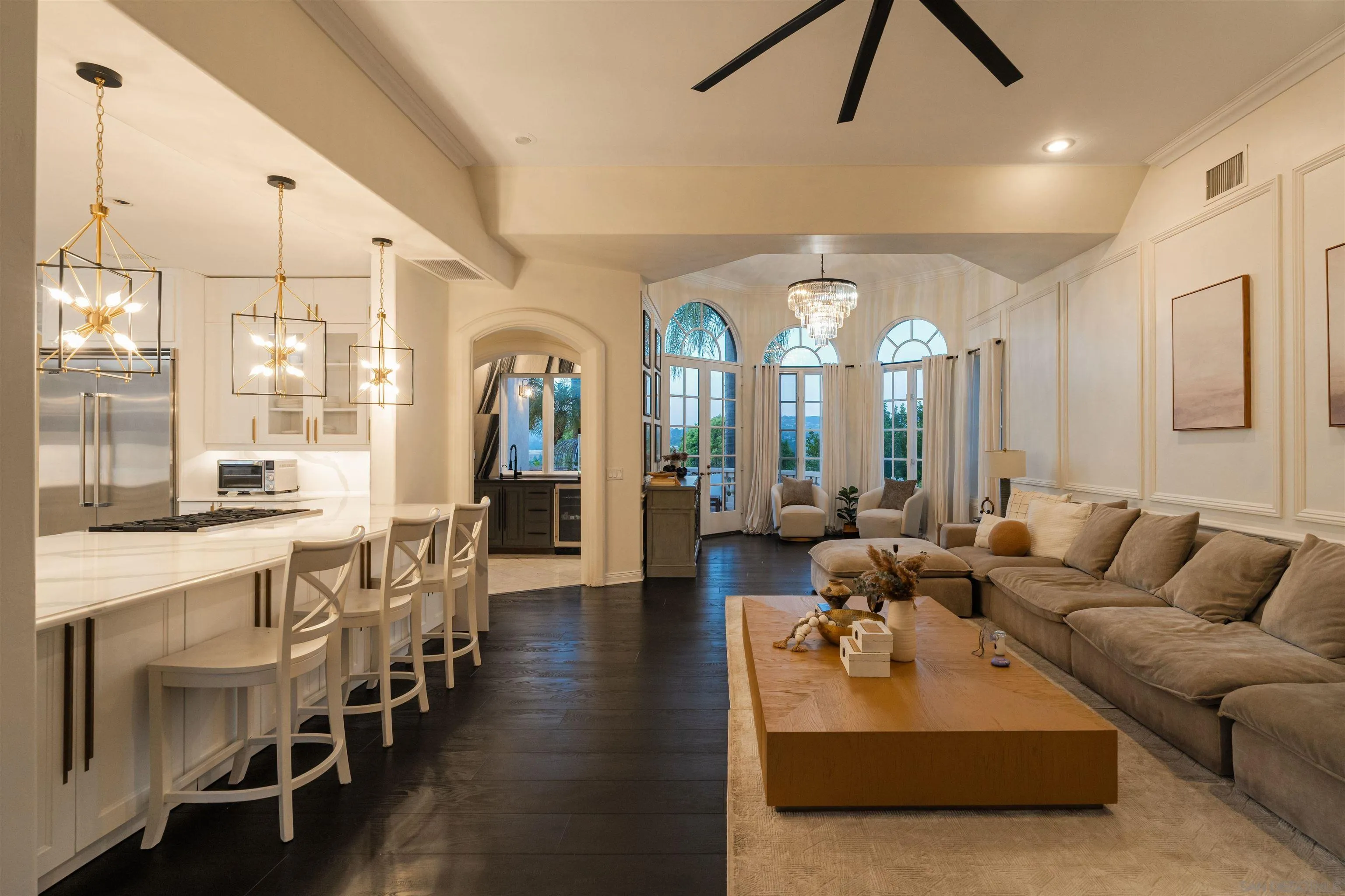 18136 Via Ascenso Rancho Santa Fe, CA 92067 - Photo 34 of 41 a very nice looking living room with furniture and a large window