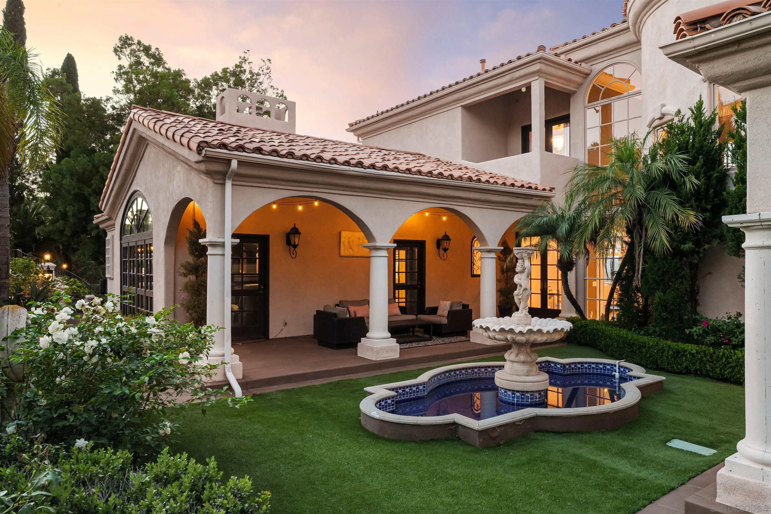 18136 Via Ascenso Rancho Santa Fe, CA 92067 - Photo 37 of 41 a view of a house with backyard and swimming pool