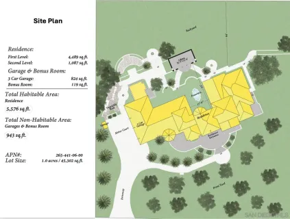 $4,479,000 | 18136 Via Ascenso, Rancho Santa Fe, CA 92067