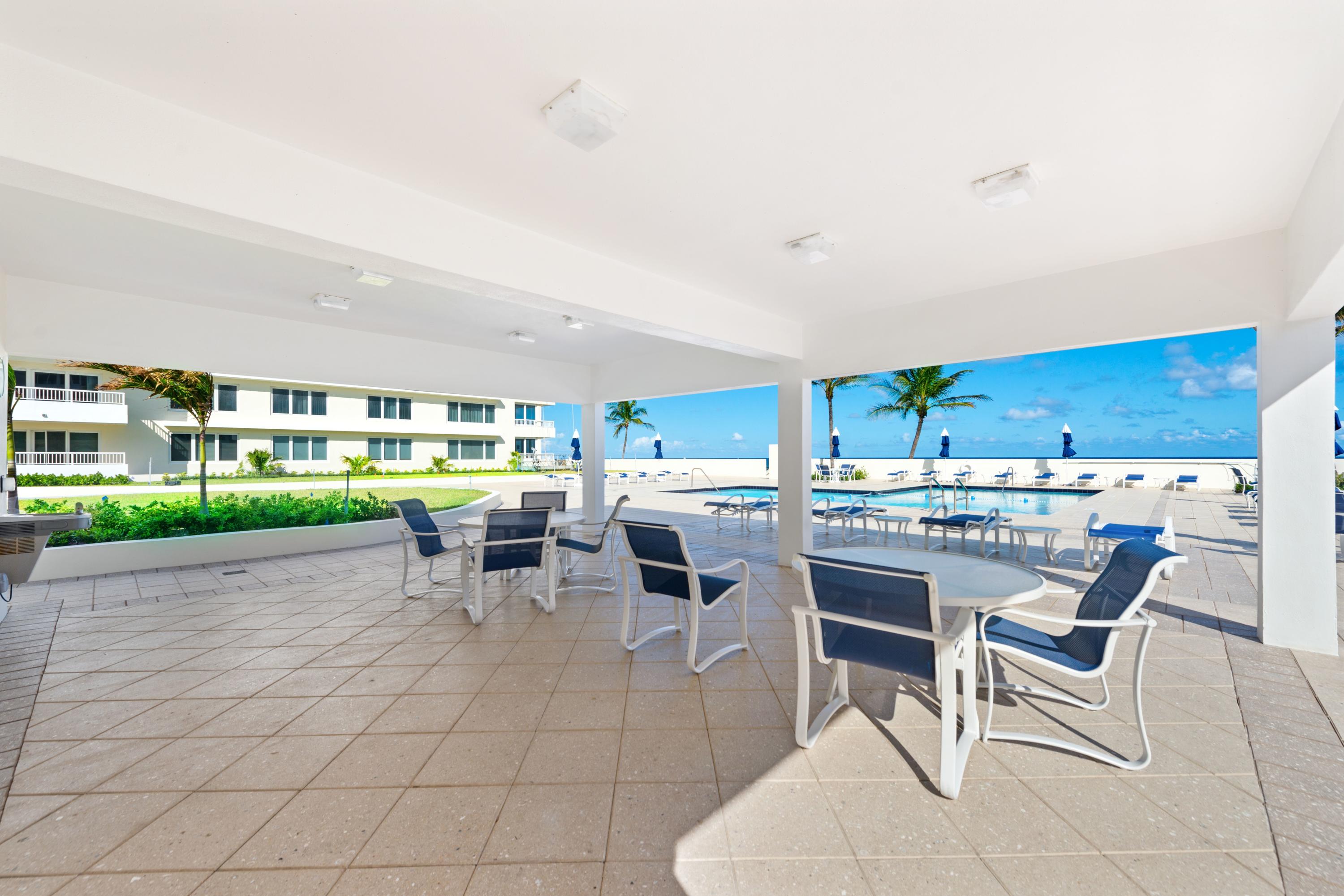 600 South Ocean Boulevard, Unit 1107 Boca Raton, FL 33432 - Photo 38 of 40 patio overlooking the pool