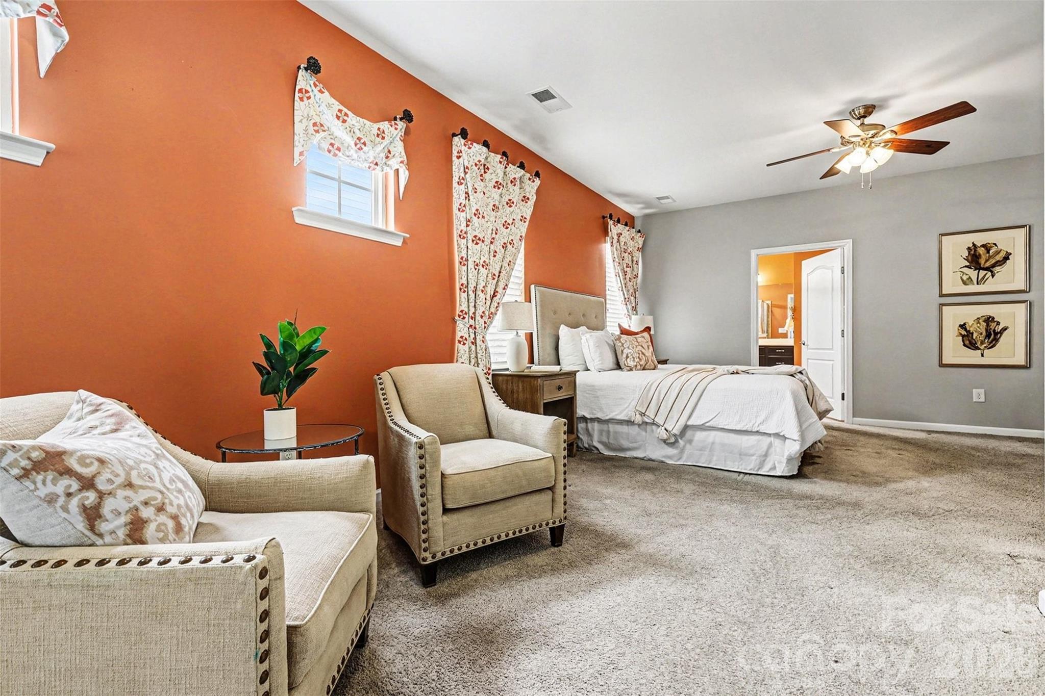 2192 Winhall Road Fort Mill, SC 29715 - Photo 16 of 32 a bedroom with bed and window
