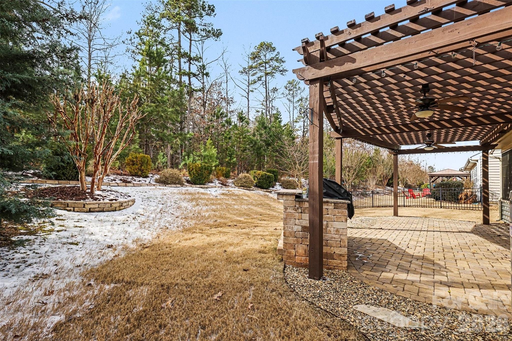 2192 Winhall Road Fort Mill, SC 29715 - Photo 25 of 32 a view of a backyard of the house