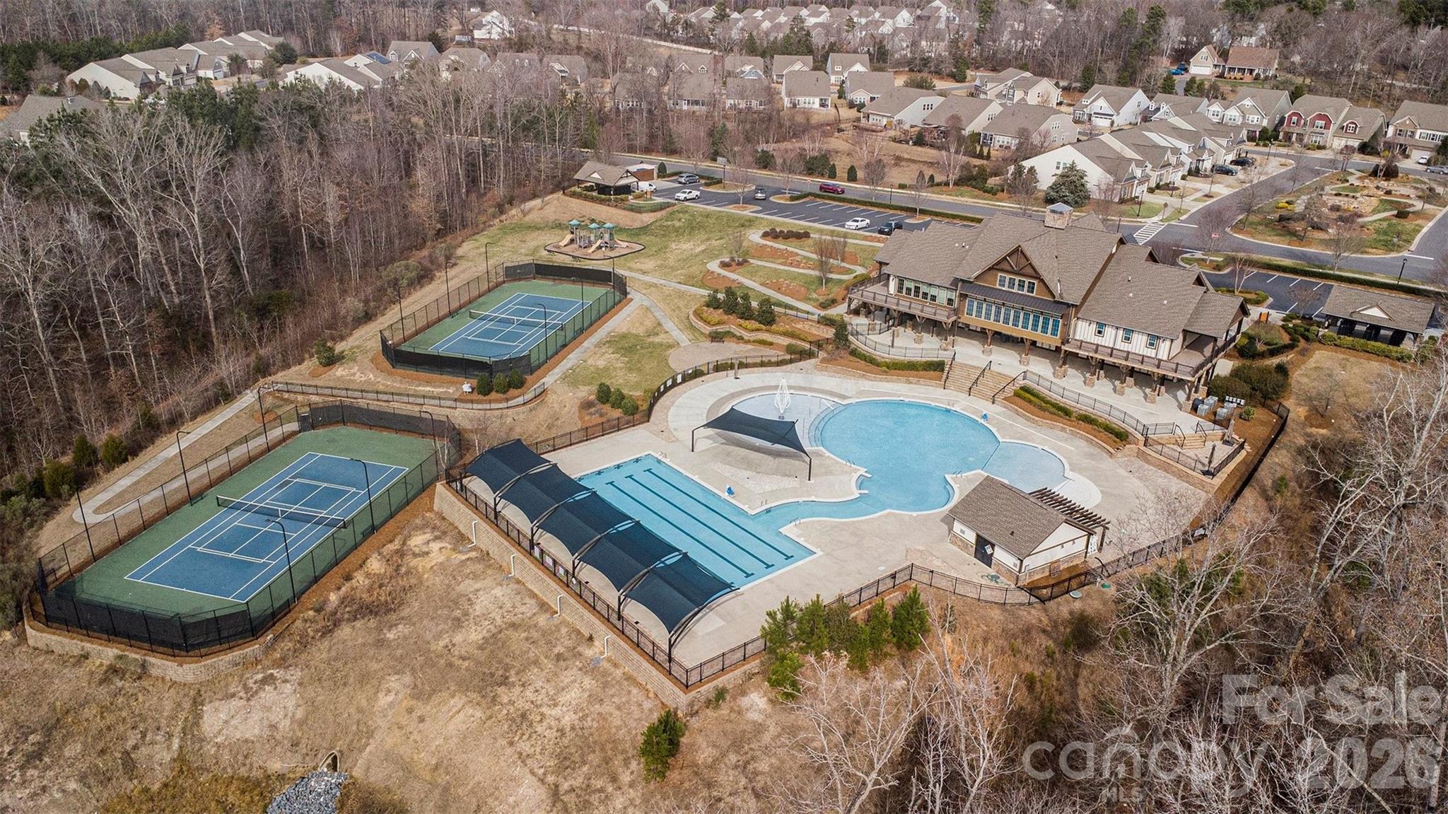 2192 Winhall Road Fort Mill, SC 29715 - Photo 30 of 32 a view of a swimming pool with sitting area