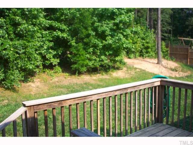 6032 Burgundy Road Durham, NC 27712 - Photo 7 of 7 Back Yard View from Back Deck.