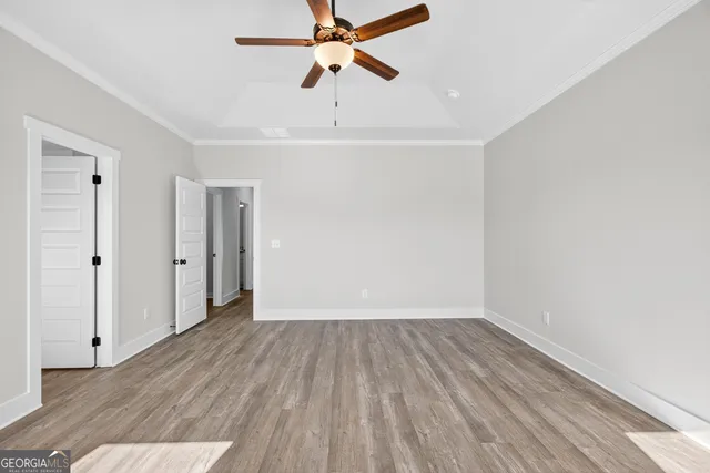 wooden floor in an empty room