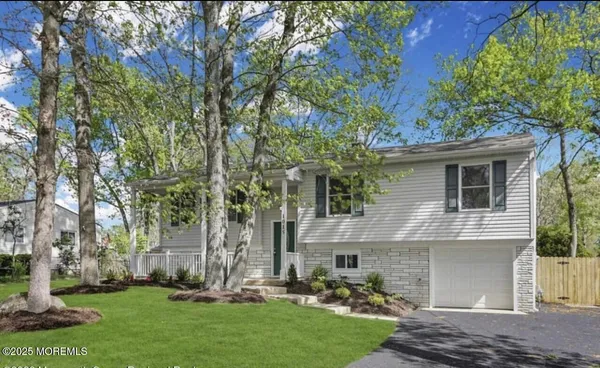 front view of house with a yard
