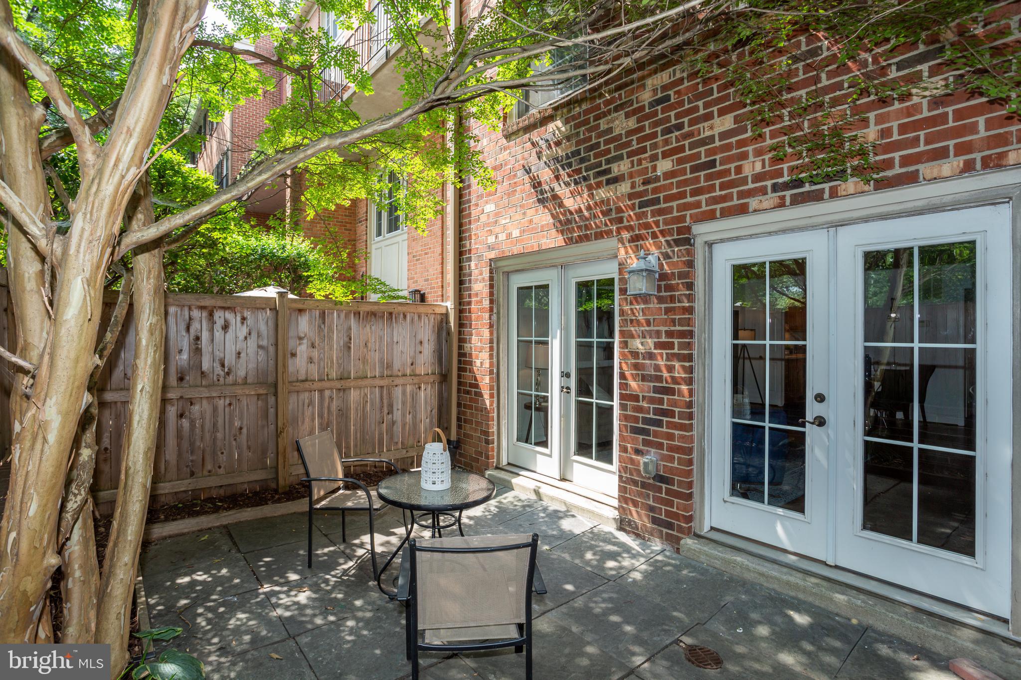 3205 Sutton Place Northwest, Unit D Washington, DC 20016 - Photo 18 of 25 Private patio / BBQ