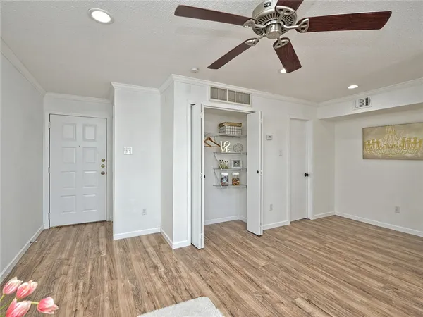 a view of empty room