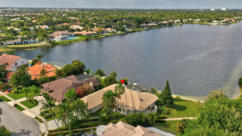 1823 Southwest 17th Street Boca Raton, FL 33486 - Photo 5 of 67 an aerial view of residential houses with outdoor space and lake view