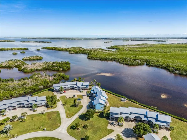 a view of an ocean and beach