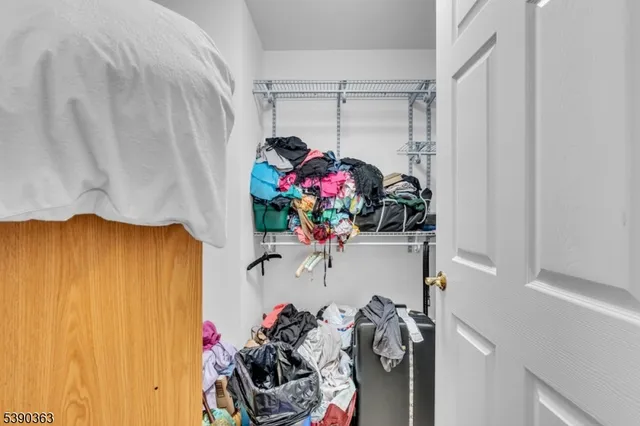 a view of a entryway with storage