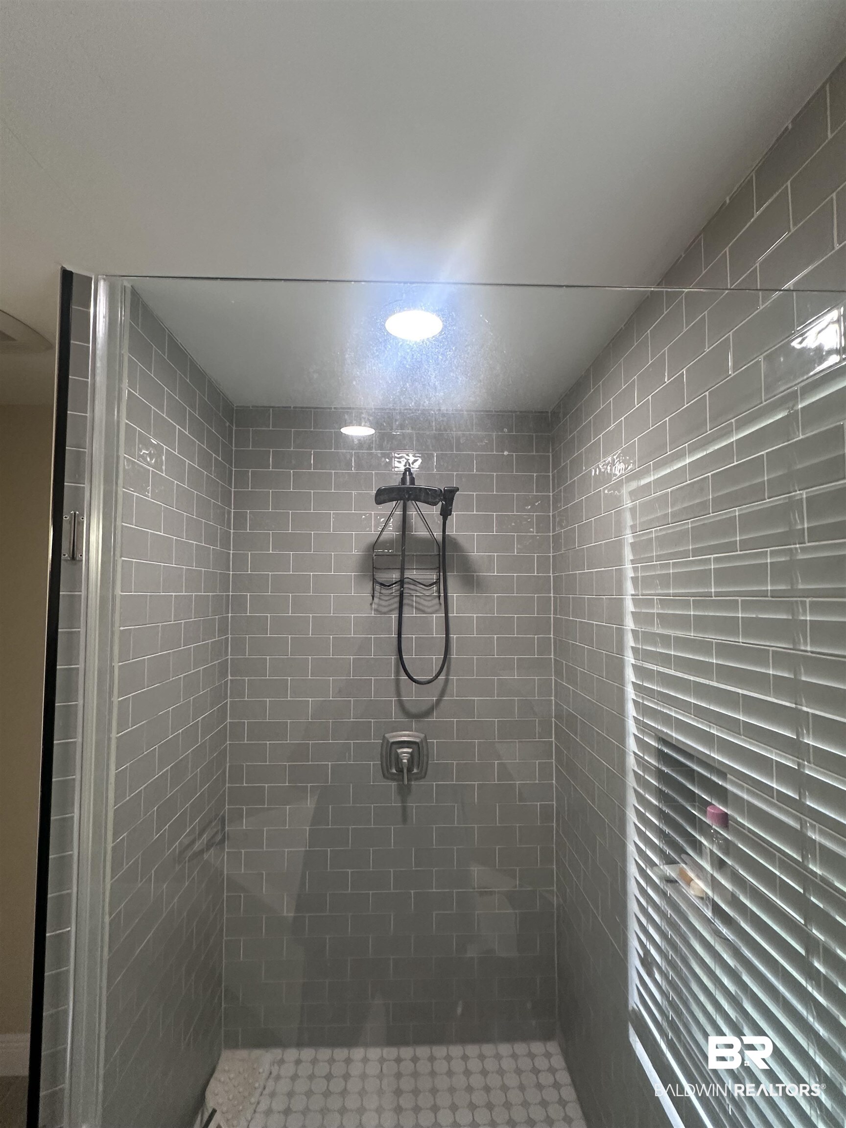 2785 Sowell Road Brewton, AL 36426 - Photo 12 of 24 Bathroom featuring a stall shower and recessed lighting