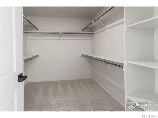 a view of walk in closet