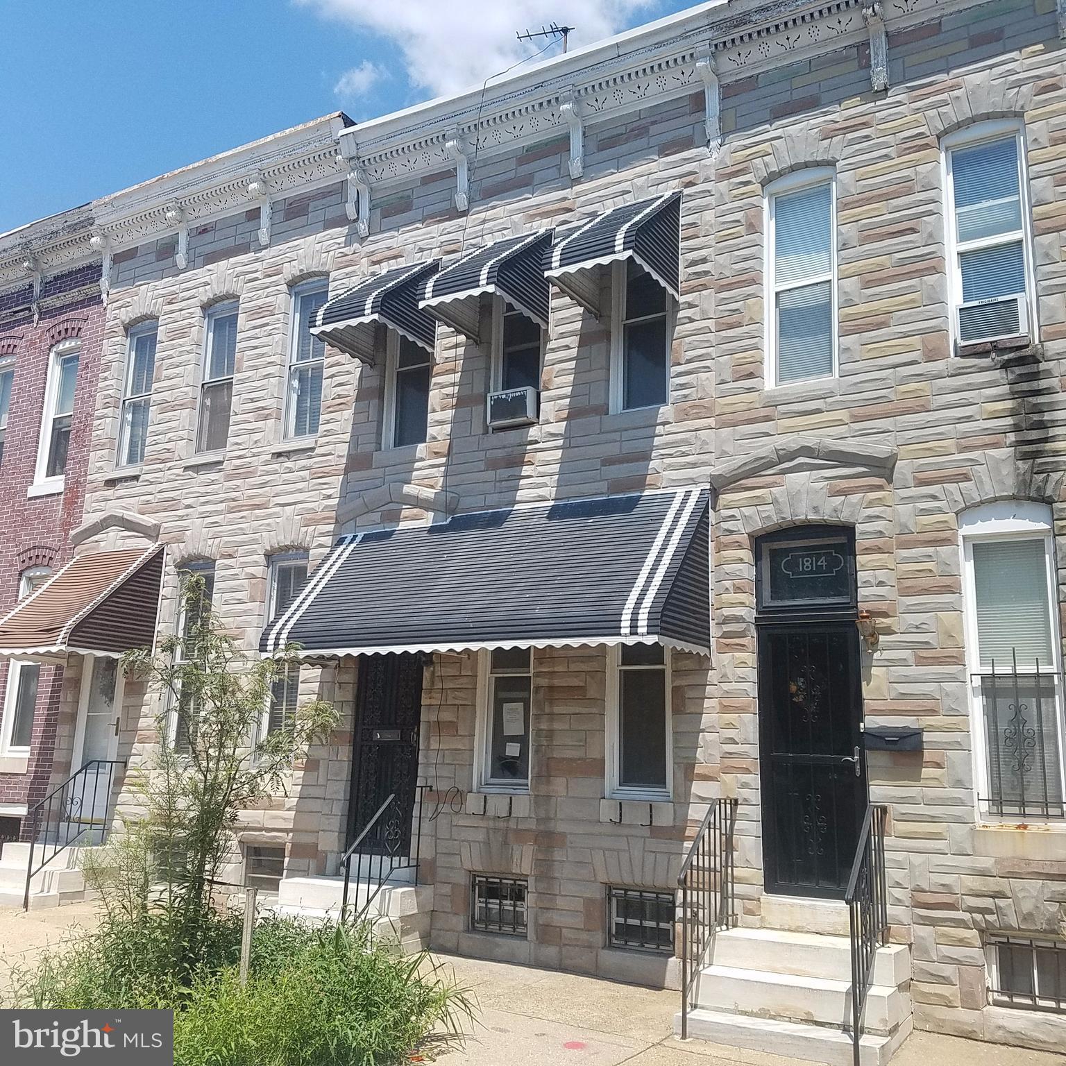 1812 Federal Street Baltimore, MD 21213 - Photo 3 of 9 Exterior (Front)