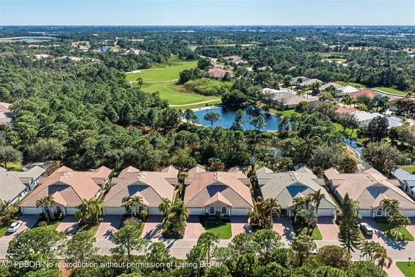 an aerial view of residential house with outdoor space
