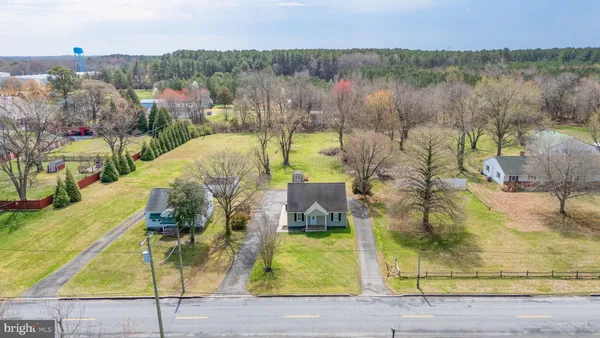 a view of a lake with a mountain in the background