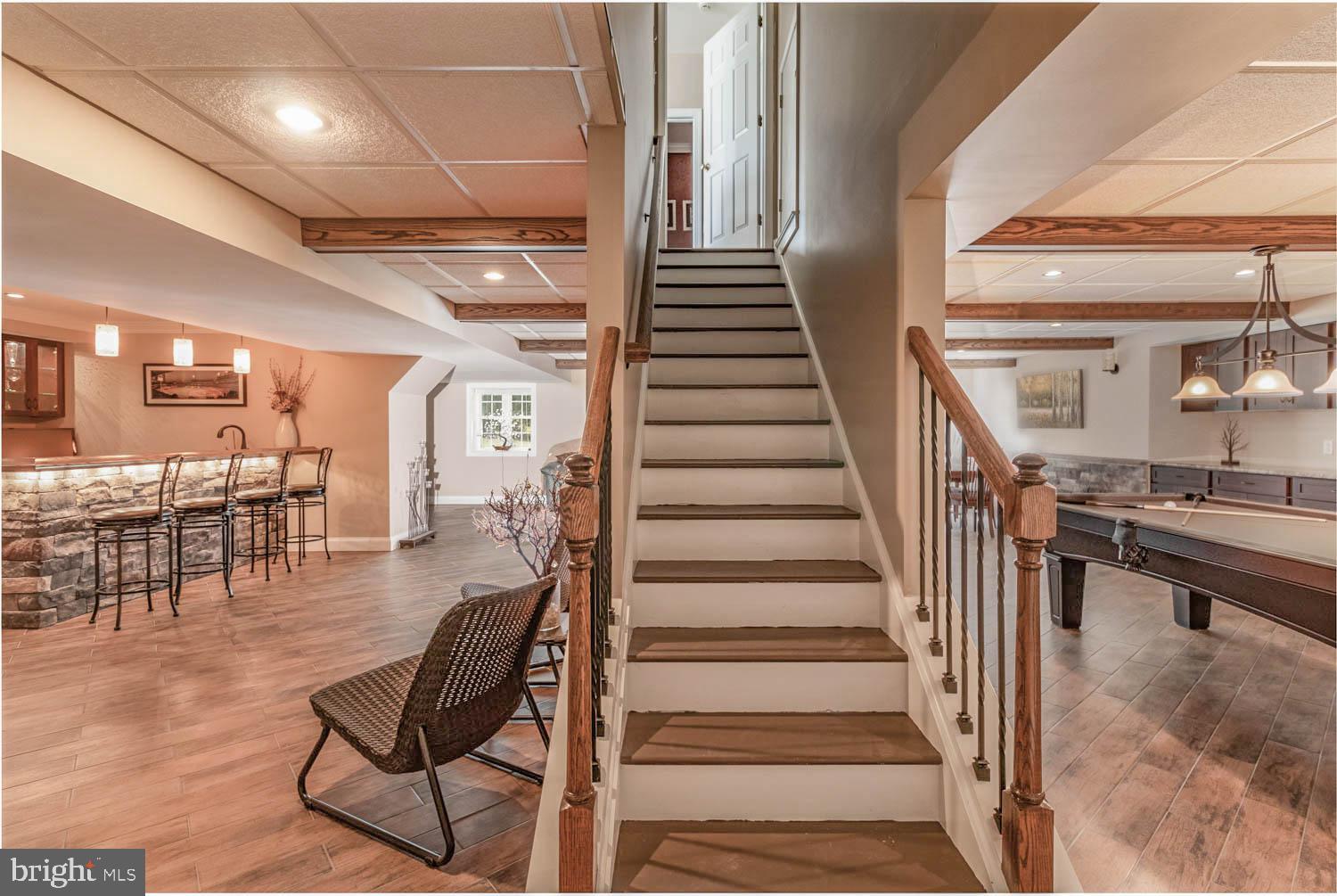 1026 Creamery Road Perkasie, PA 18944 - Photo 31 of 45 a view of entryway and hall with dining room
