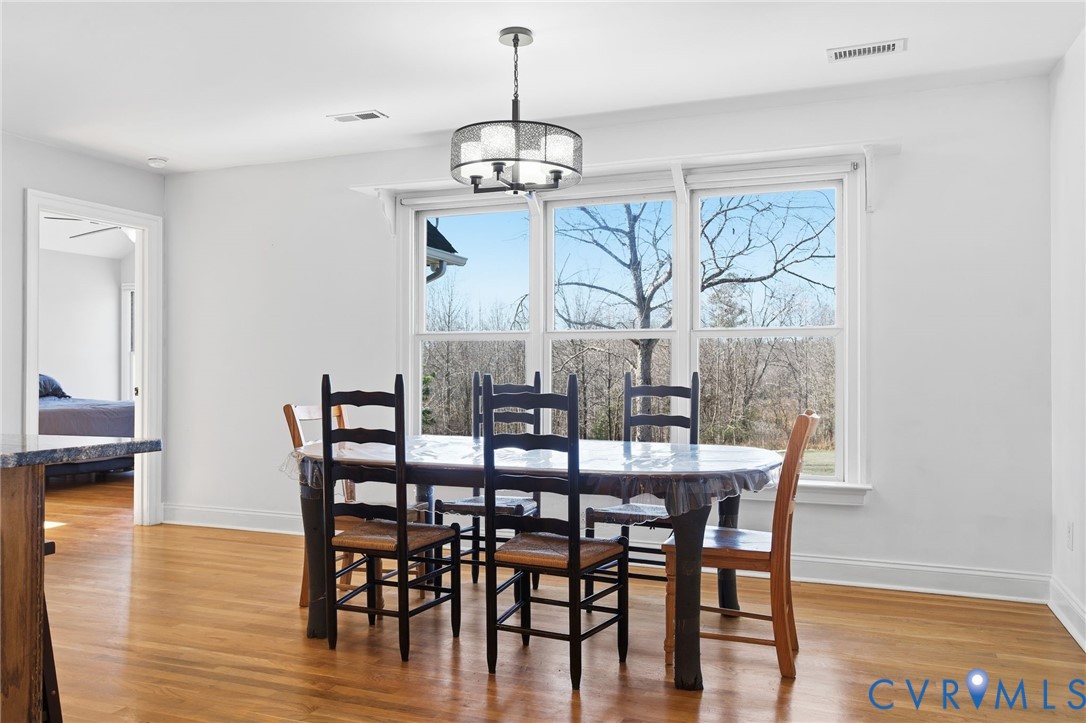 174 Mottley Mill Road Cumberland, VA 23040 - Photo 10 of 50 The eat-in area just off the kitchen provides a wo