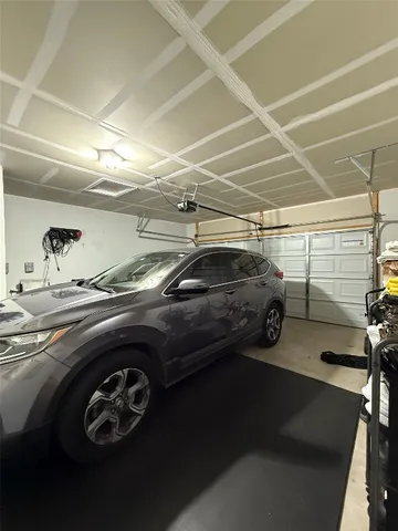 a view of car garage