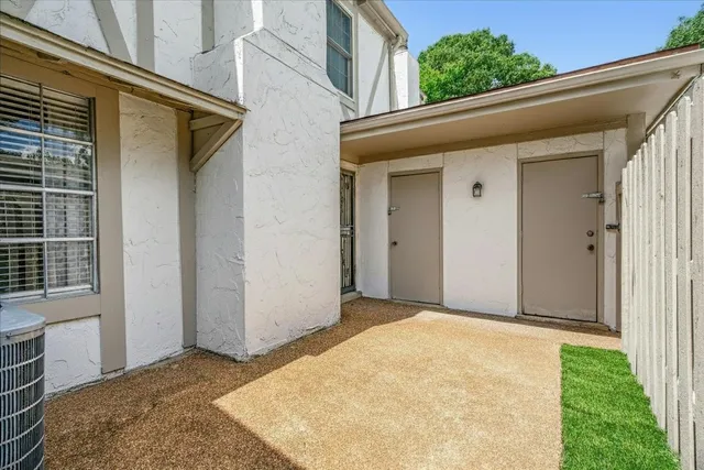 a view of a house with a outdoor space