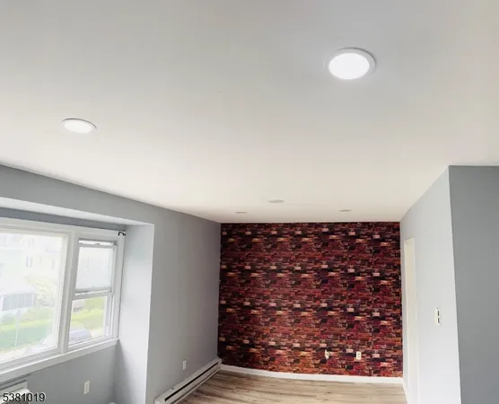 wooden floor in a room